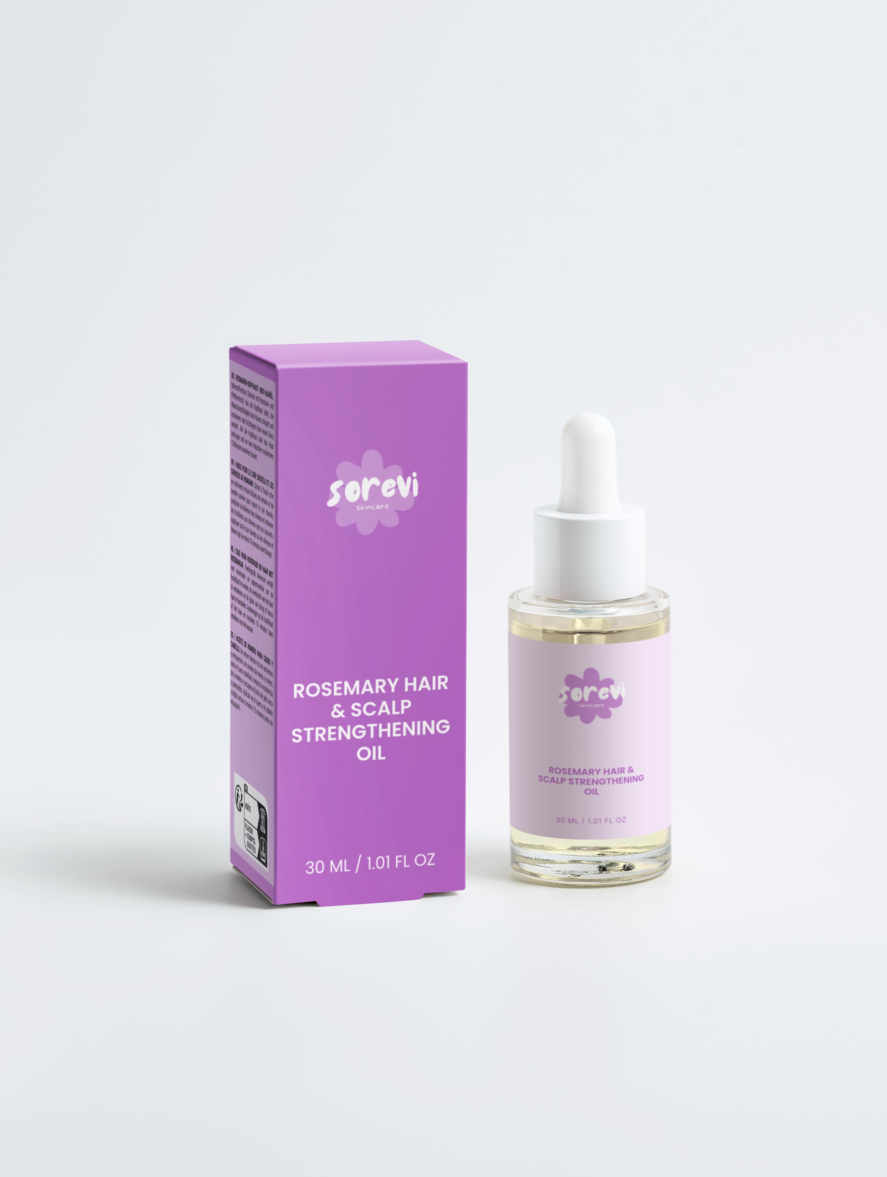 SOREVI Rosemary Hair & Scalp Strengthening Oil