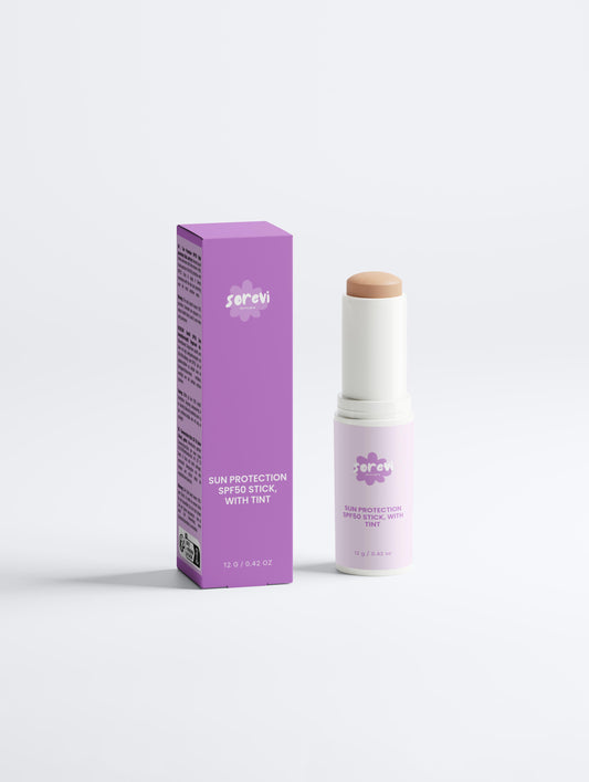 SOREVI Sun Protection SPF50 Stick, with tint